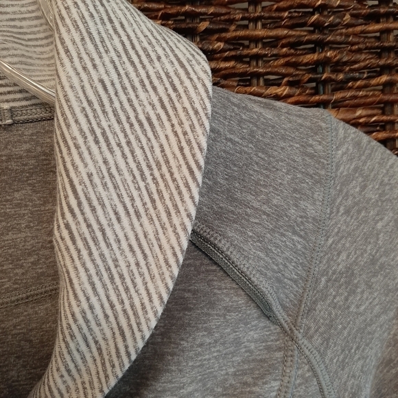 Lululemon Shirt 4 Gray Think Fast Pullover Minimalist Quarter Zip Athleisure Gym - Picture 3 of 9